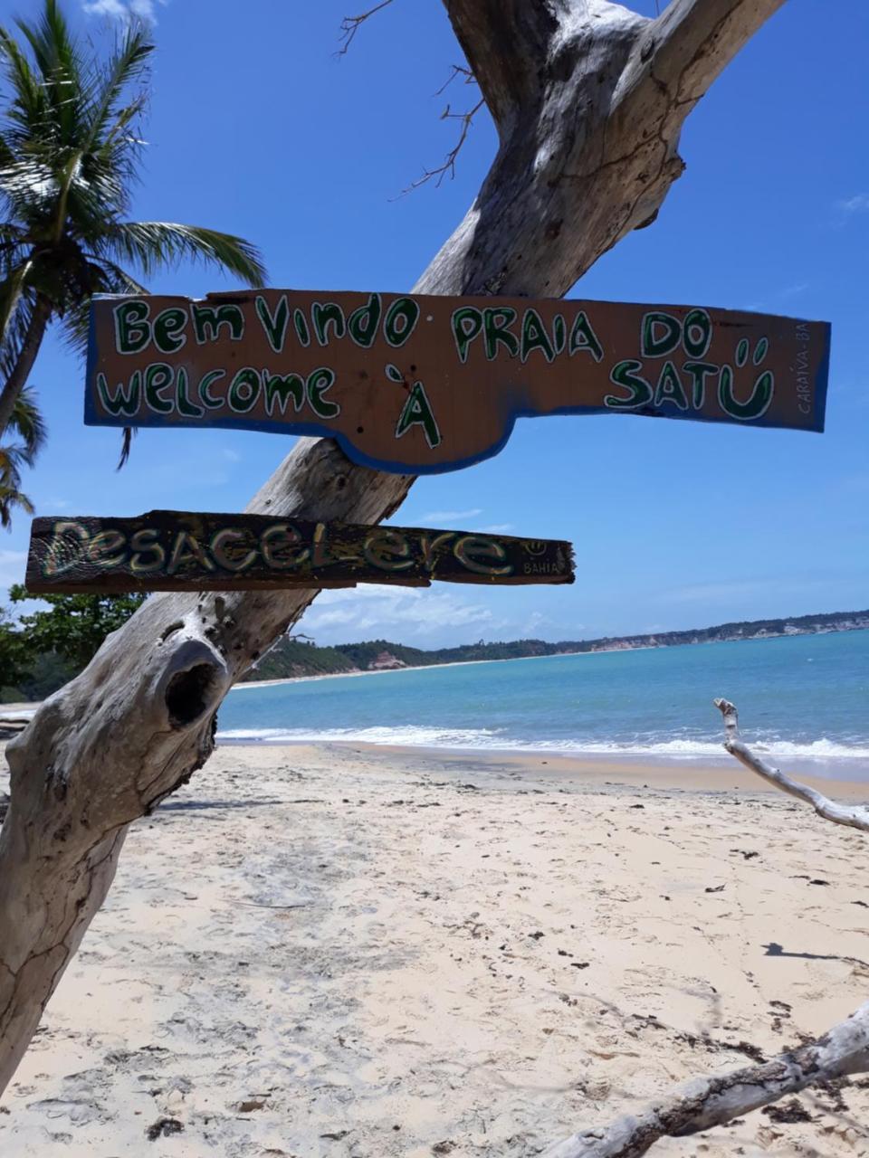 Pousada Jeito Bom De Viver Caraíva Esterno foto